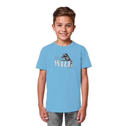 Bisschen wild heute! Waschbär - Kids Organic Shirt