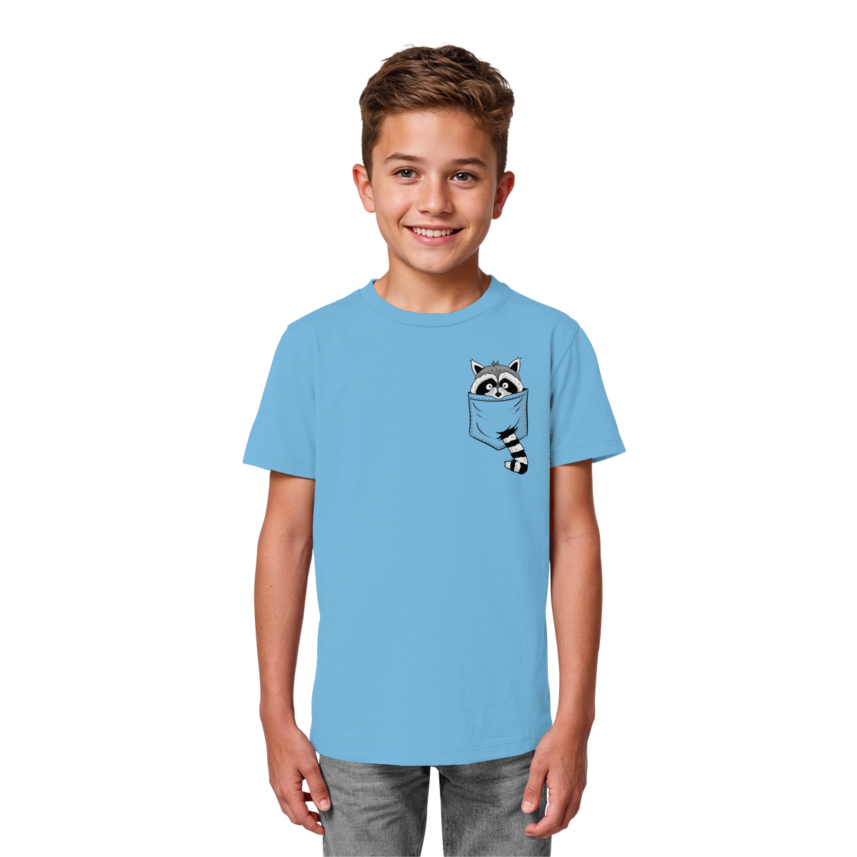 Waschbär in Deiner Tasche - Kids Organic Shirt