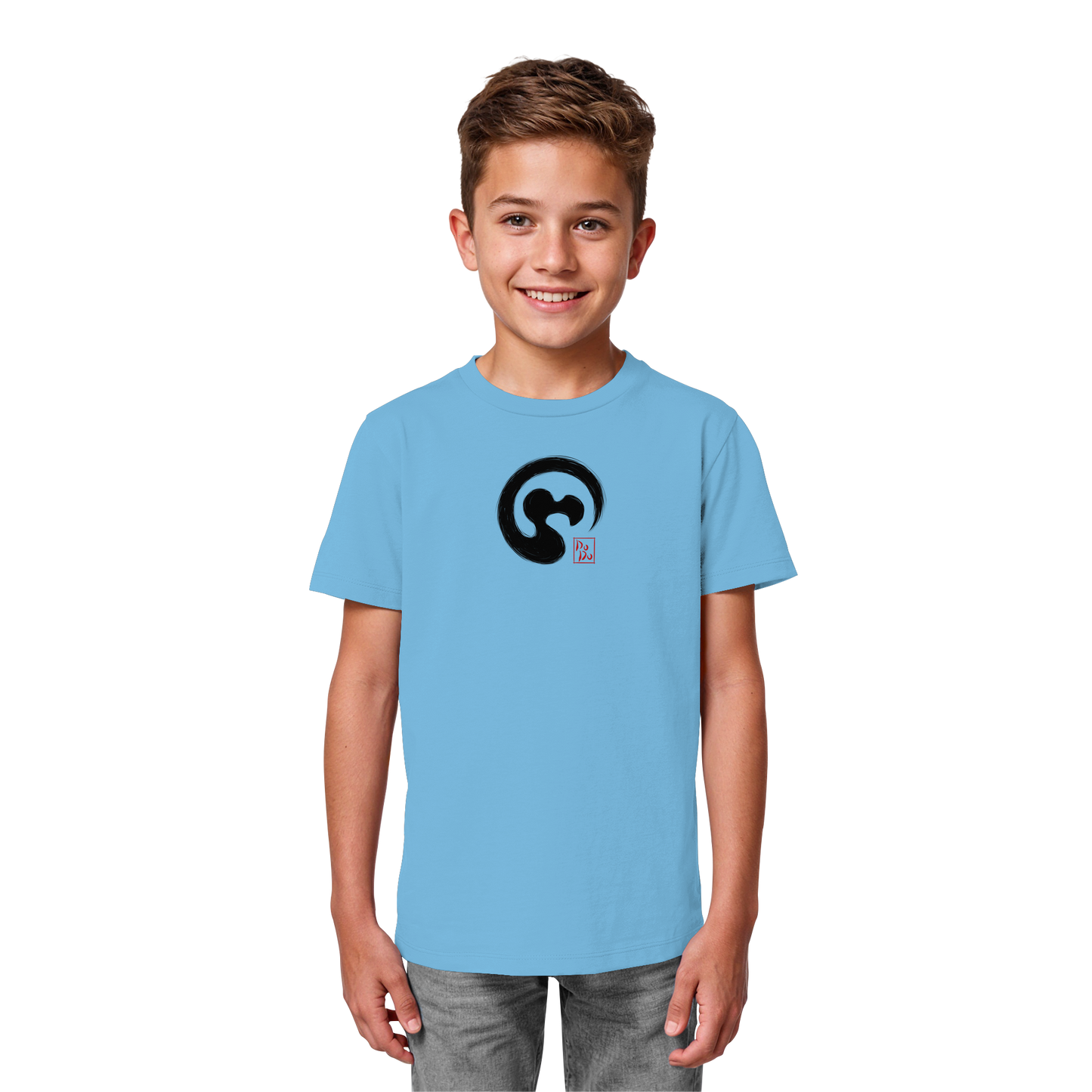 Zen Dodo im japanischen Enso Kreis - Kids Organic Shirt