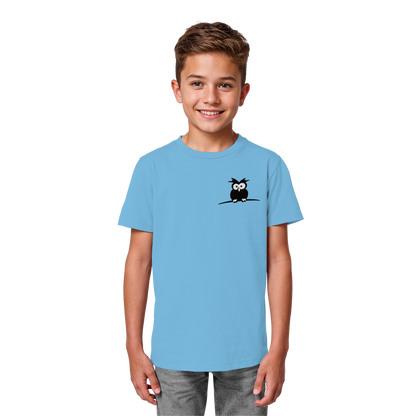 Kleine struppige Eule - Kids Organic Shirt