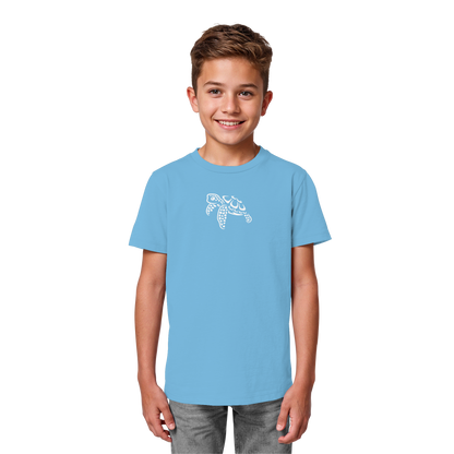 schwimmende Meeres-Schildkröte - Kids Organic Shirt