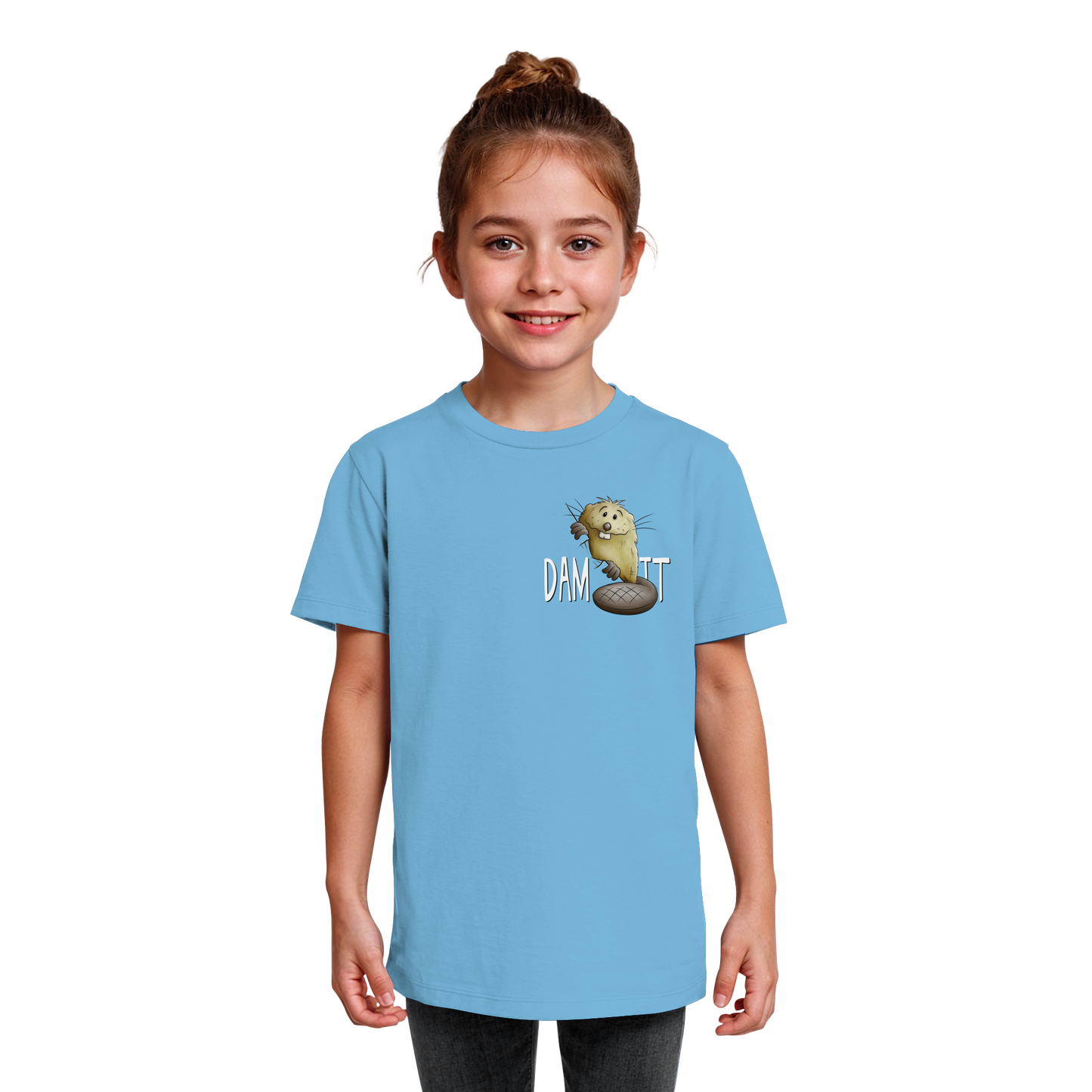 Dam It Verdammt Lustiger Biber - Kids Organic Shirt