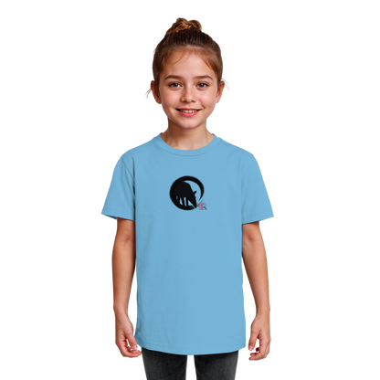 Zen Tapir im japanischen Enso Kreis - Kids Organic Shirt