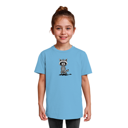 Frecher kleiner Waschbär - Kids Organic Shirt