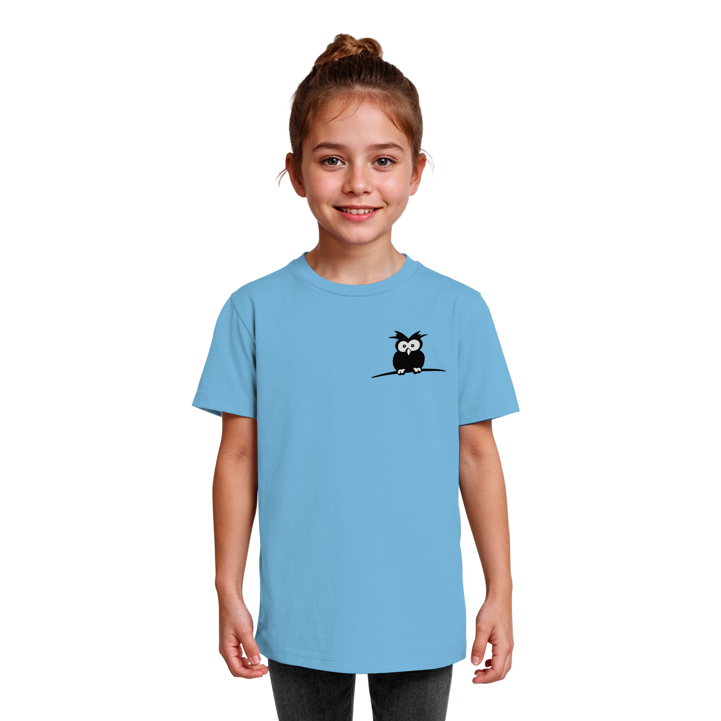 Kleine struppige Eule - Kids Organic Shirt