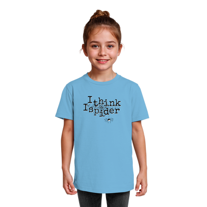 I think I spider - Spinne - Kids Organic Shirt