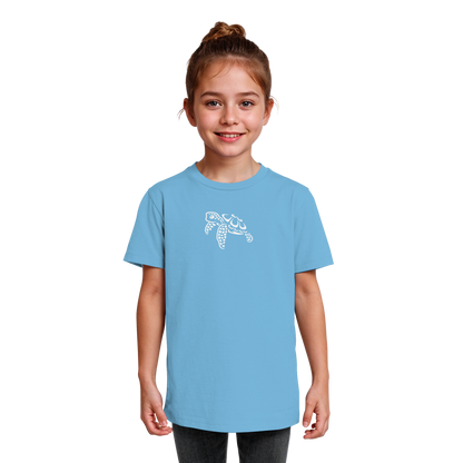 schwimmende Meeres-Schildkröte - Kids Organic Shirt
