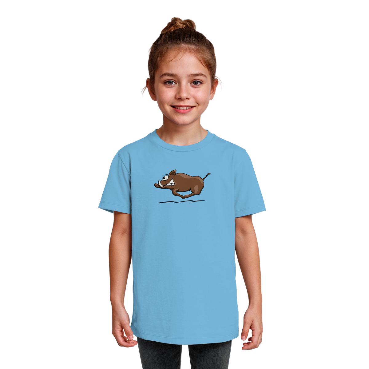 sauwildes Wildschwein | Wildsau  - Kids Organic Shirt
