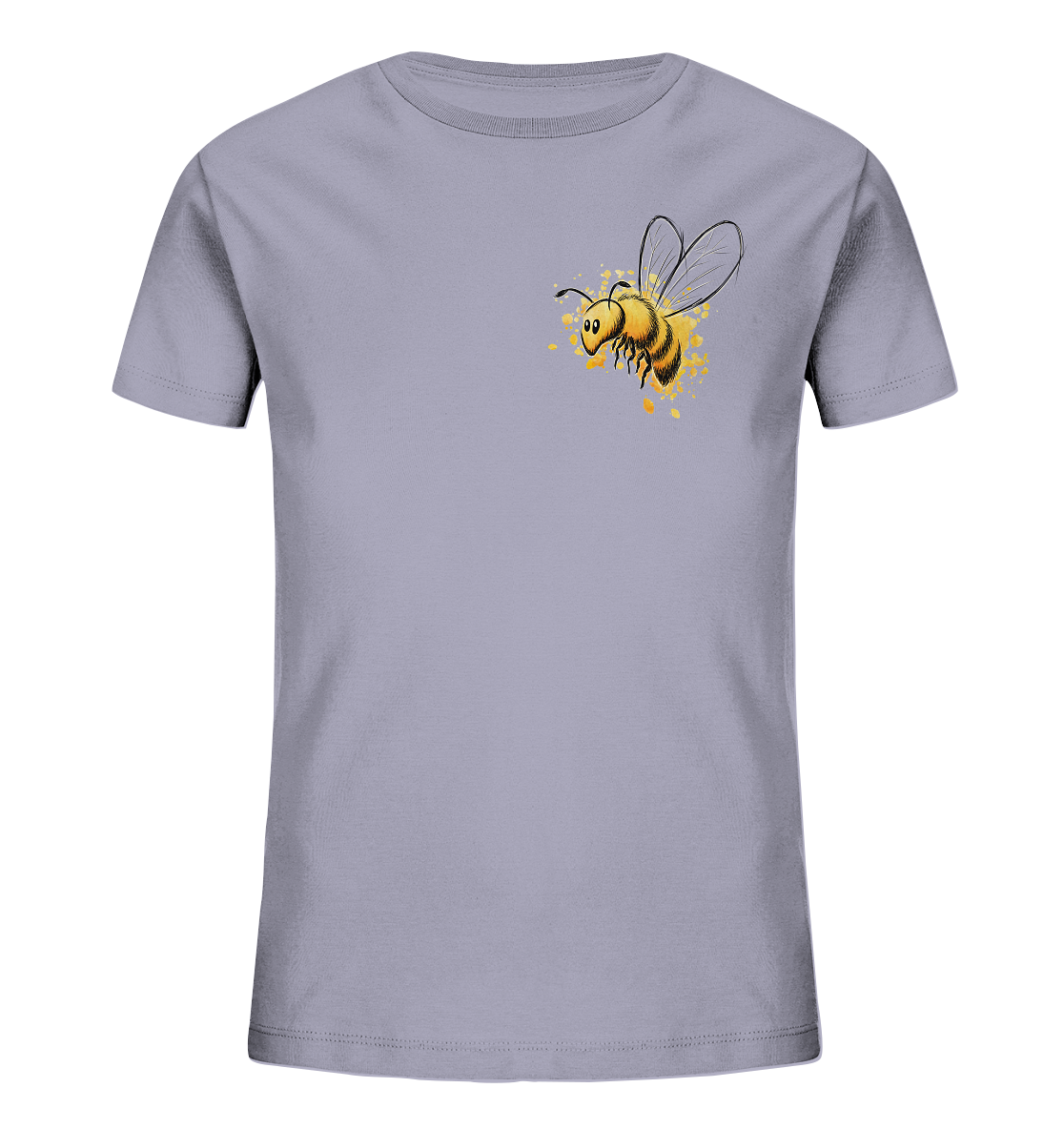 Lässige kleine Honig-Biene - Kids Organic Shirt