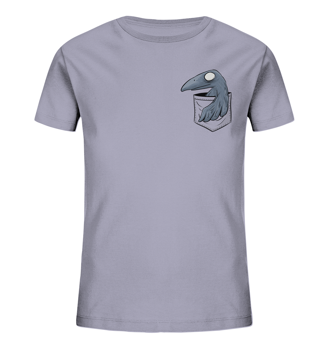 Grufti Rabe Krähe in der Tasche - Kids Organic Shirt