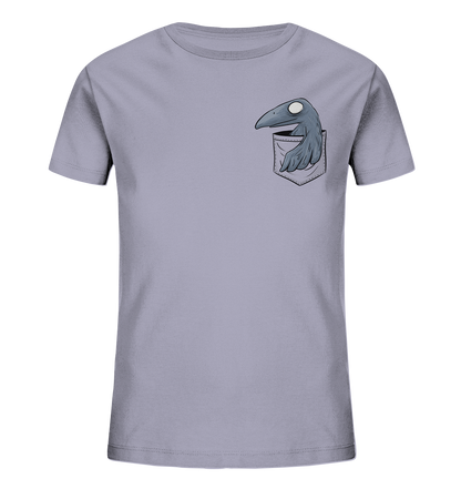 Grufti Rabe Krähe in der Tasche - Kids Organic Shirt