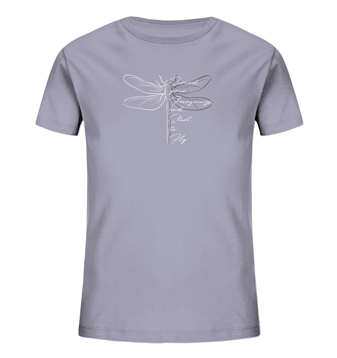 Breite die Flügel aus und flieg los | Libelle - Kids Organic Shirt