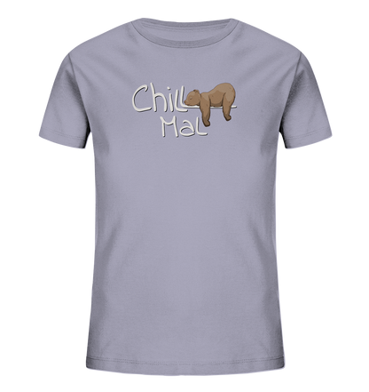 Chill Mal schläfriger Braunbär - Kids Organic Shirt