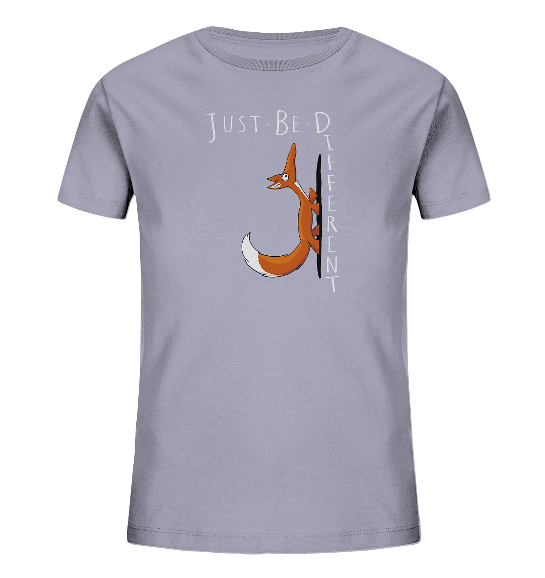 Just Be Different | Sei Anders, kleiner Fuchs - Kids Organic Shirt