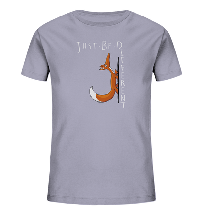 Just Be Different | Sei Anders, kleiner Fuchs - Kids Organic Shirt