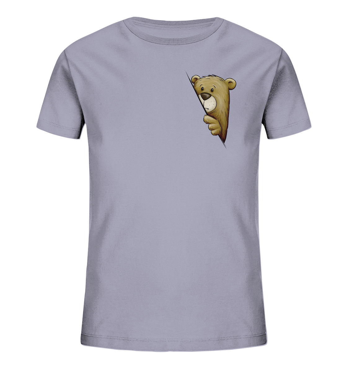Funky Bär Illustration - Kids Organic Shirt