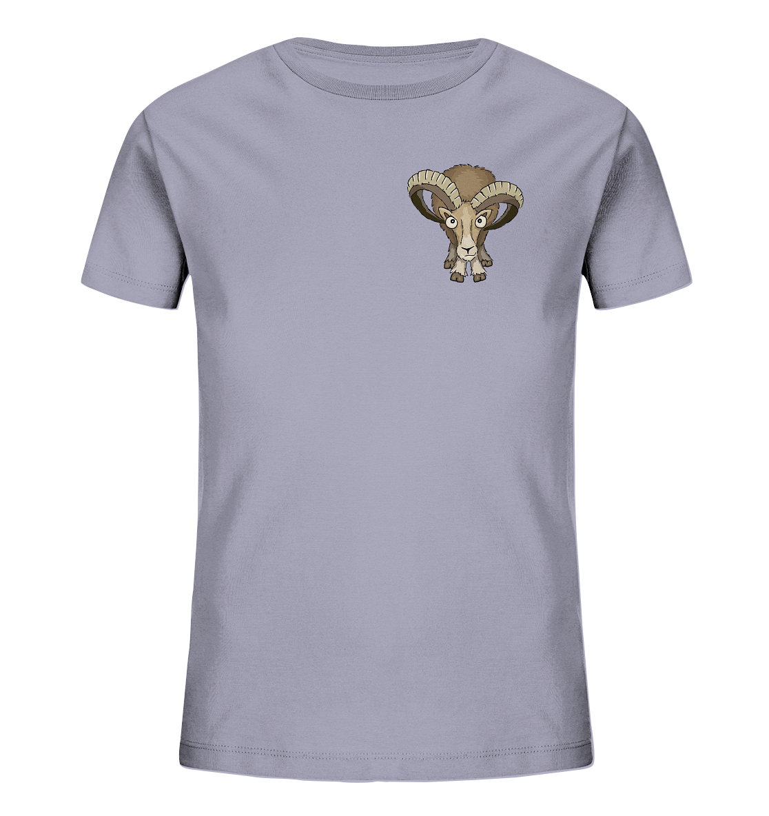 Bockiges Mufflon Widder Schafbock - Kids Organic Shirt