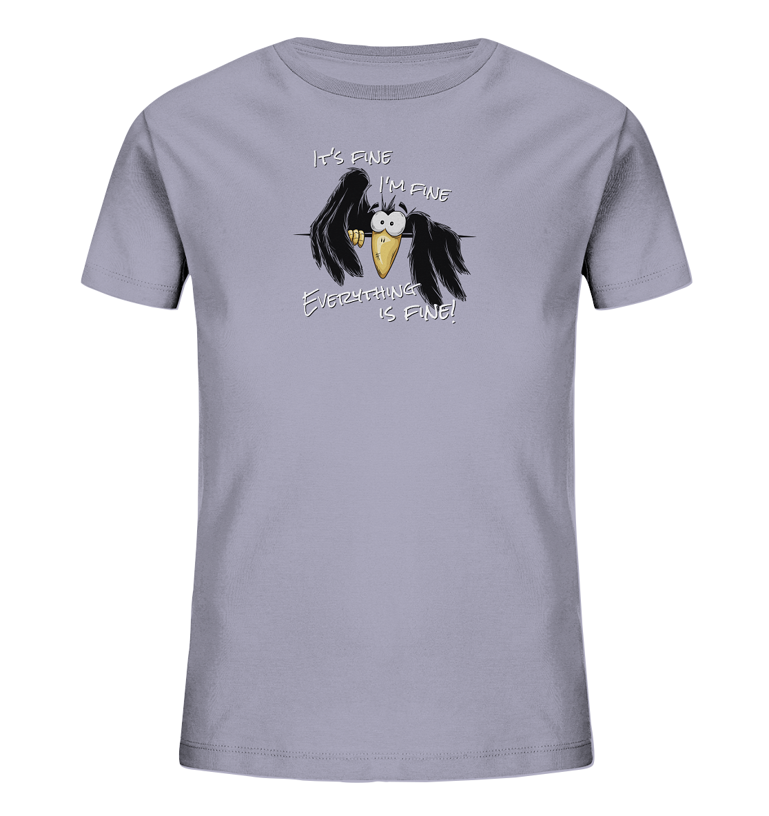 I’m Fine Rabe | Alles Gut Krähe - Kids Organic Shirt