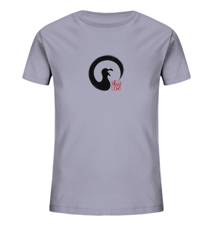Moin kreischende japanische Enso Möwe - Kids Organic Shirt