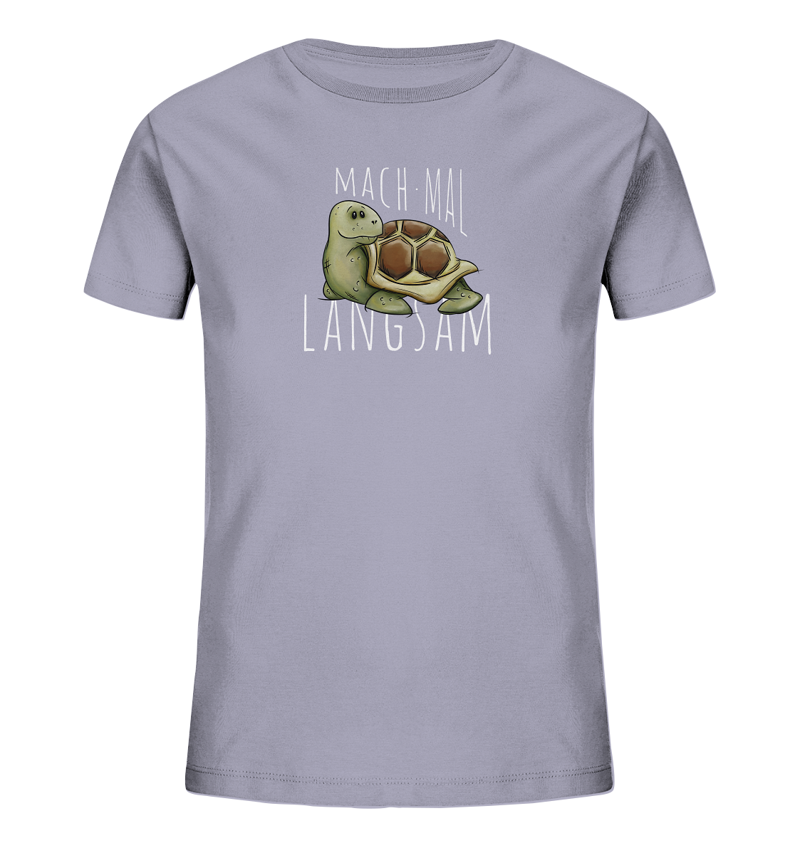 Mach mal langsam Schildkröte - Kids Organic Shirt