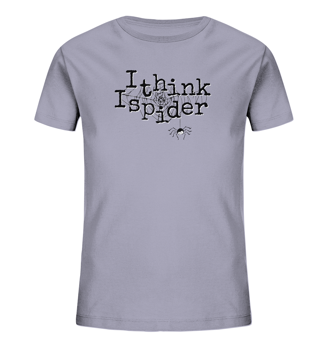 I think I spider - Spinne - Kids Organic Shirt