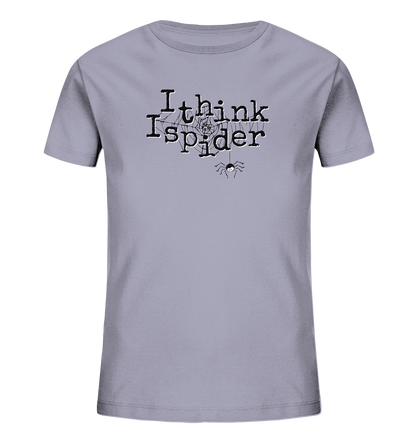 I think I spider - Spinne - Kids Organic Shirt