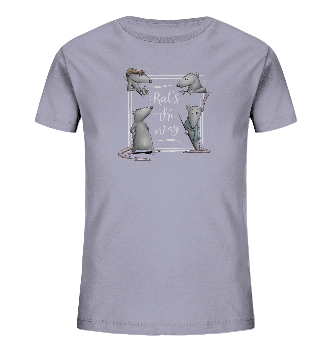 Rat’s The Way Kaffeehaus Ratten - Kids Organic Shirt