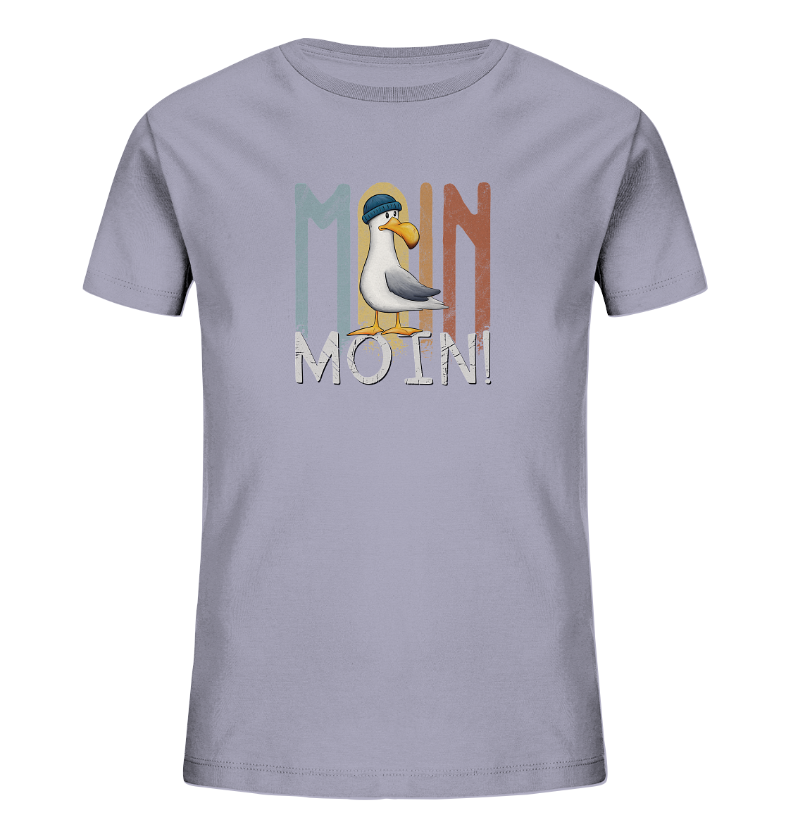 Moin Moin norddeutsche Möwe - Kids Organic Shirt