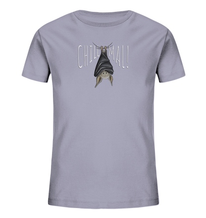 Chill Mal gemütliche Fledermaus - Kids Organic Shirt