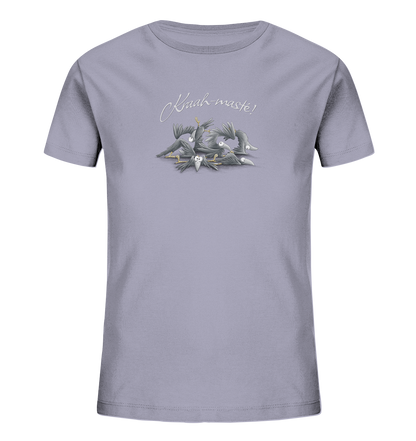 Kraah-masté! Yoga Raben Krähen - Kids Organic Shirt