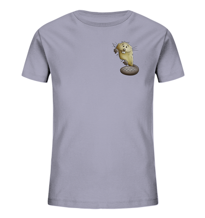 Lustiger frecher Biber - Kids Organic Shirt