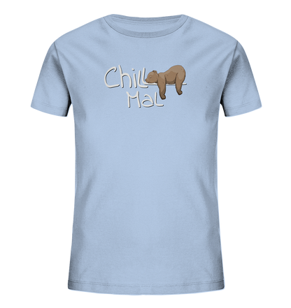 Chill Mal schläfriger Braunbär - Kids Organic Shirt