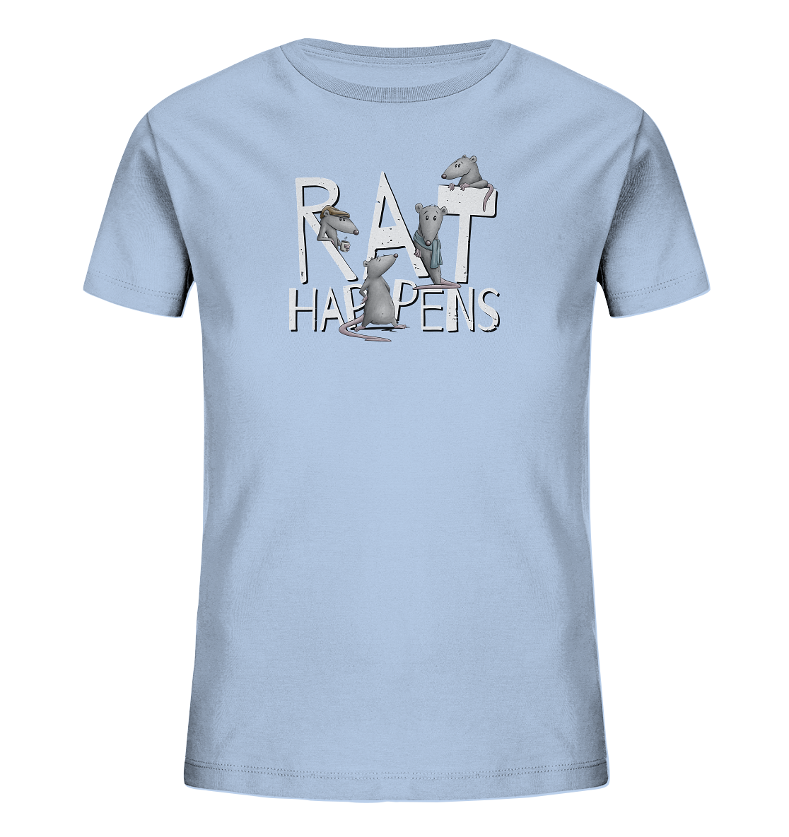 Rat Happens Ratten - Kids Organic Shirt