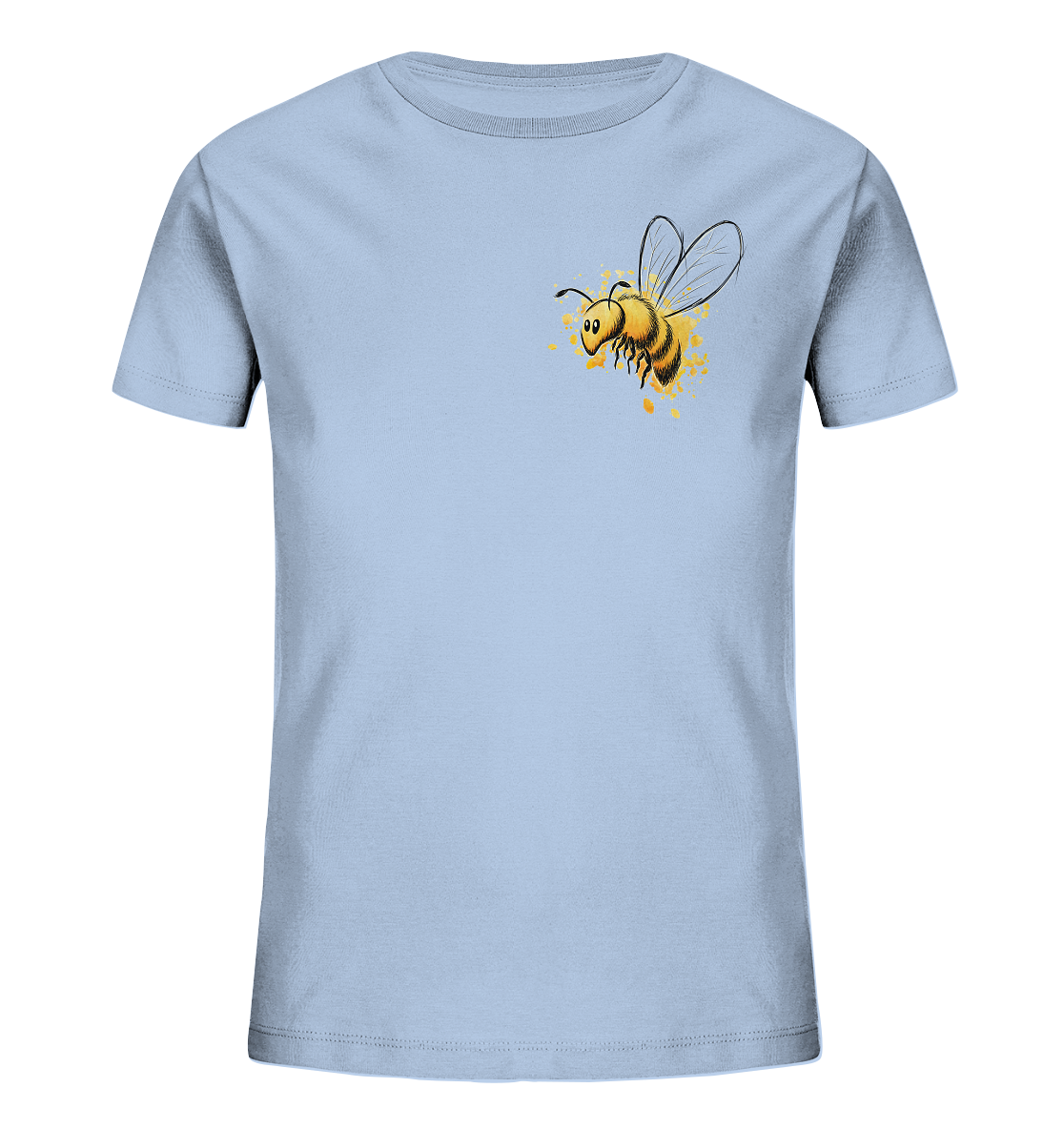 Lässige kleine Honig-Biene - Kids Organic Shirt