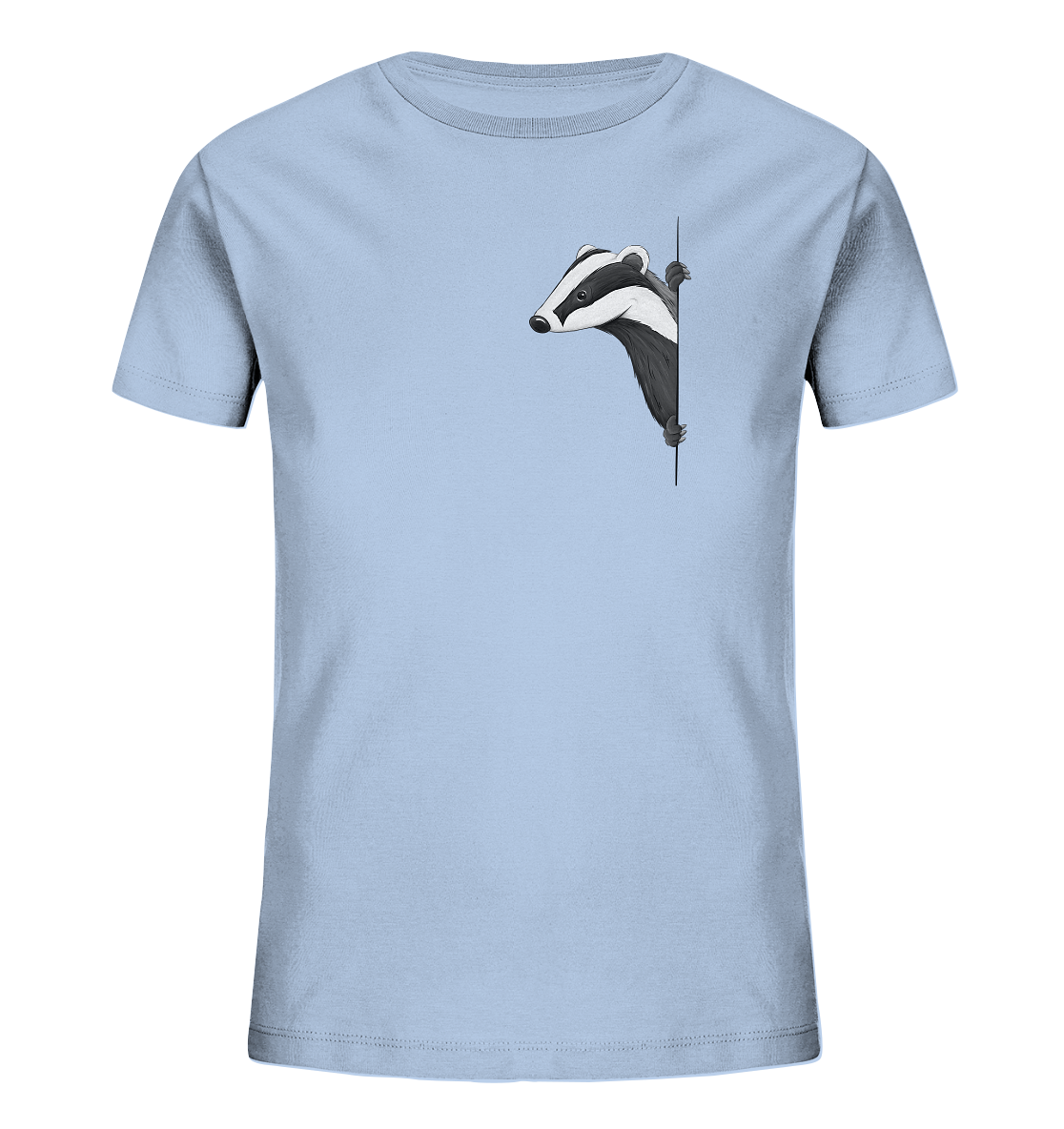 Lässiger Dachs Meister Grimbart - Kids Organic Shirt