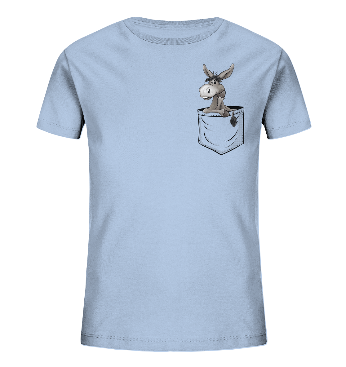 Bockiger Esel in Deiner Tasche - Kids Organic Shirt