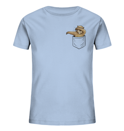 Dabbender Biber in Deiner Tasche - Kids Organic Shirt