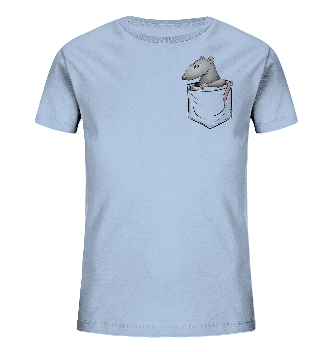 Kleine Ratte in der Tasche - Kids Organic Shirt