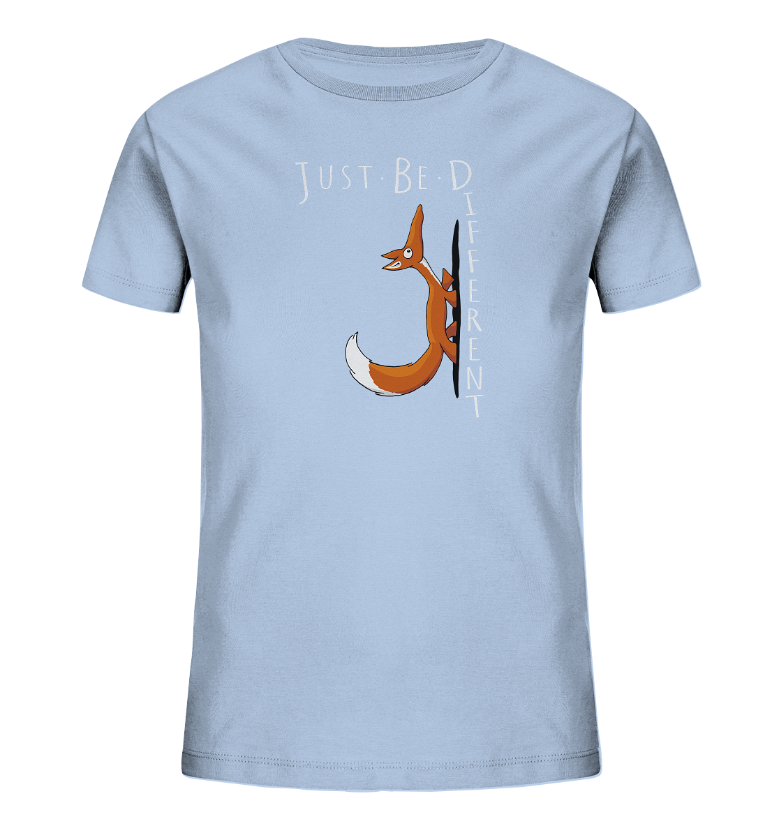 Just Be Different | Sei Anders, kleiner Fuchs - Kids Organic Shirt