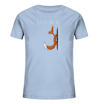 Just Be Different | Sei Anders, kleiner Fuchs - Kids Organic Shirt