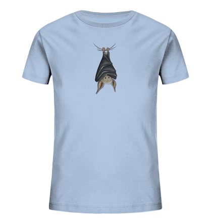 Lustig chillende Fledermaus - Kids Organic Shirt