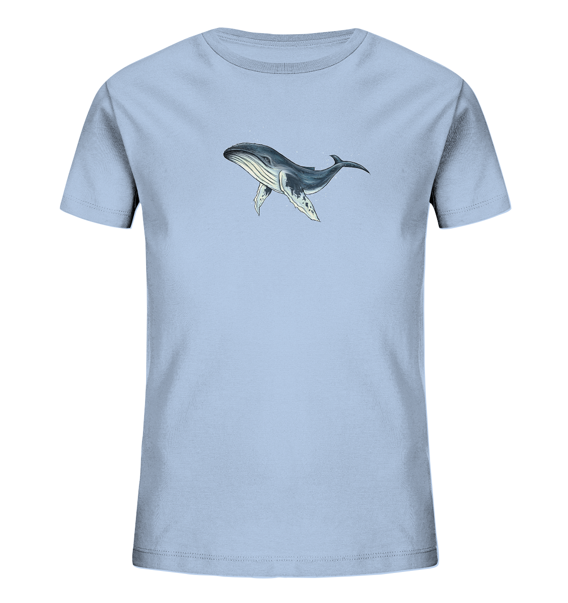 Tiefsee Ozean-Riese Buckelwal - Kids Organic Shirt