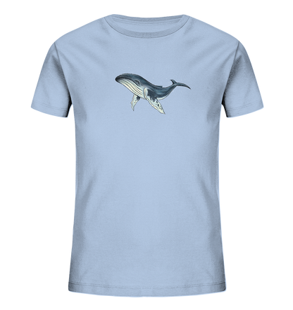 Tiefsee Ozean-Riese Buckelwal - Kids Organic Shirt