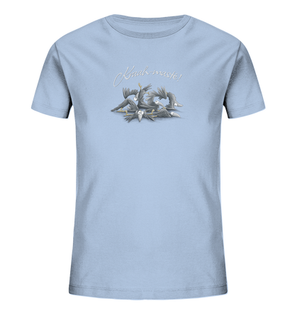 Kraah-masté! Yoga Raben Krähen - Kids Organic Shirt