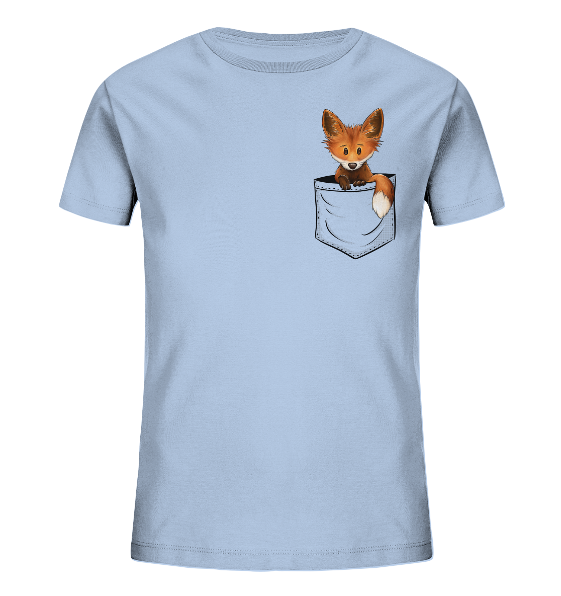 Funky Fuchs in der Tasche - Kids Organic Shirt