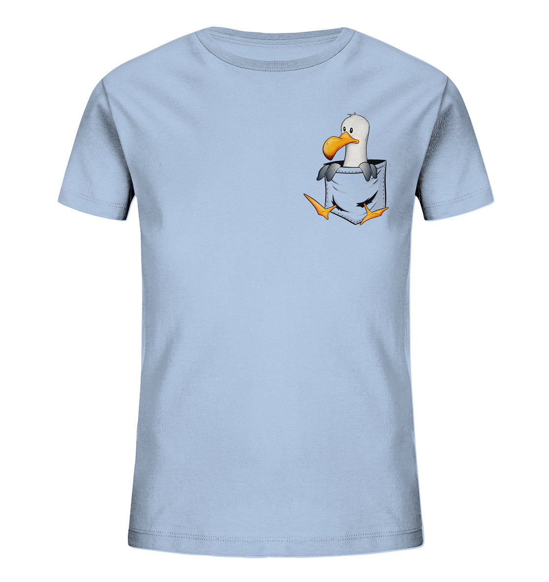 Kleine Möwe In Deiner Tasche - Kids Organic Shirt