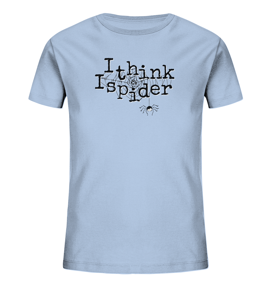 I think I spider - Spinne - Kids Organic Shirt