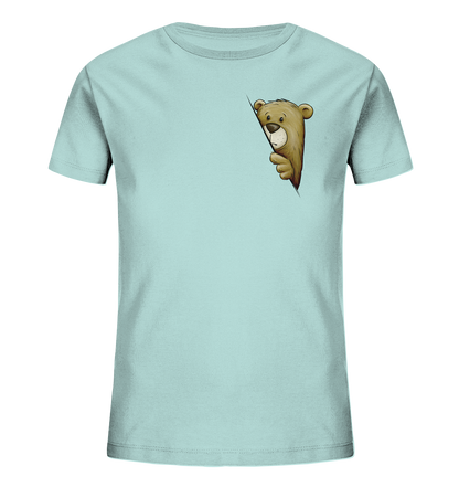 Funky Bär Illustration - Kids Organic Shirt
