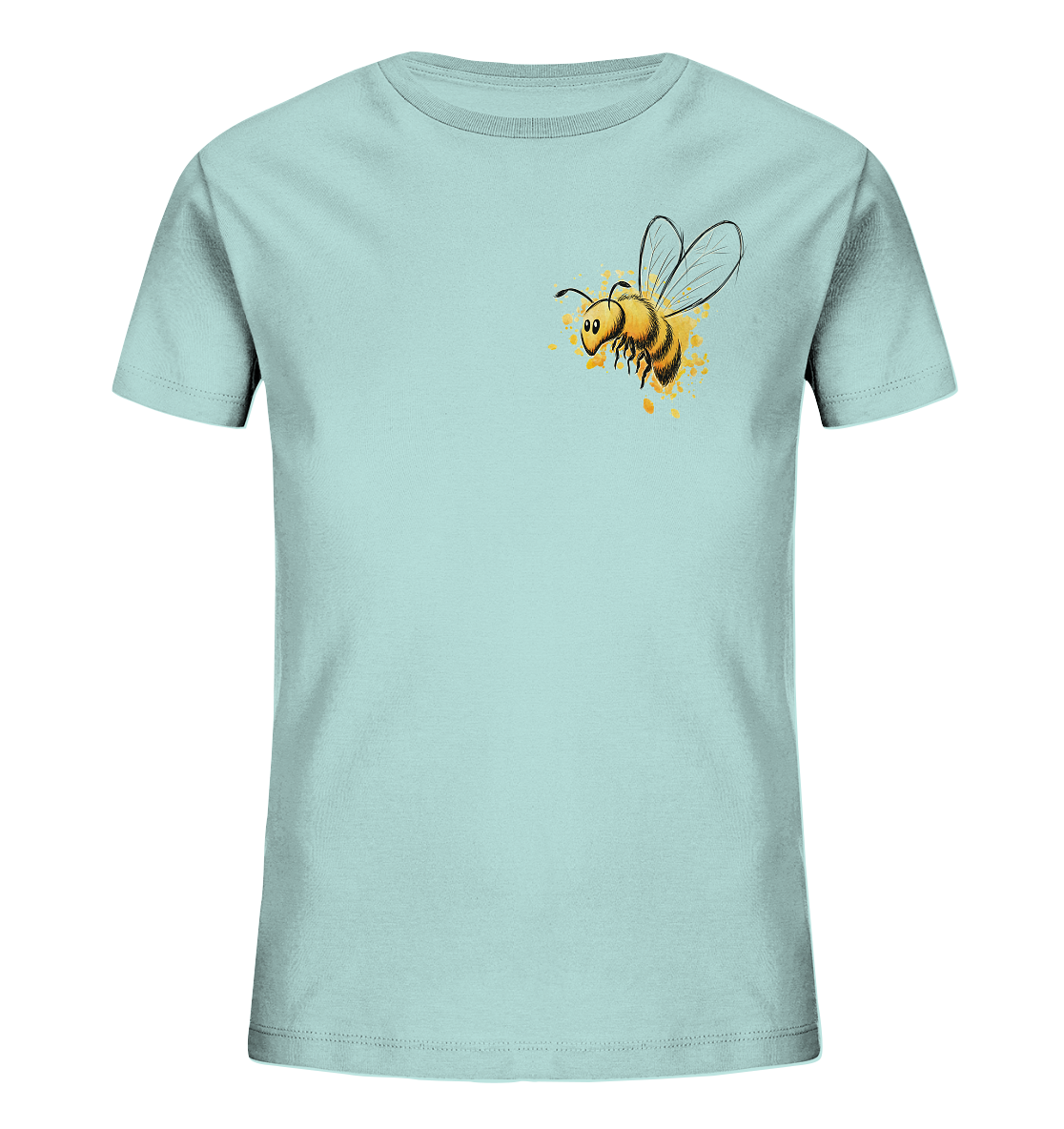 Lässige kleine Honig-Biene - Kids Organic Shirt