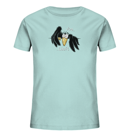 Joa Läuft Krähe gechillter Rabe - Kids Organic Shirt
